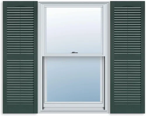 Miniatura 9 de Persianas estándar exteriores de vinilo para ventanas Negro