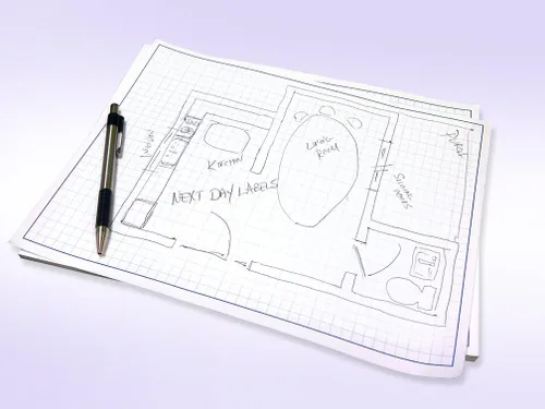 Miniatura 7 de Bloc de Papel Cuadriculado para Dibujos de Planos Blueprint, Borradores, Dibujo de Ingeniería y Planificación - Papel Cuadriculado 11x17 Blocs
