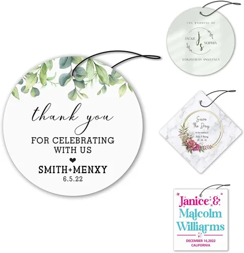 50 ambientadores de aire personalizados para boda a granel, ideas de recuerdos de boda, recuerdos de invitados, aromas, ambientador, regalo de