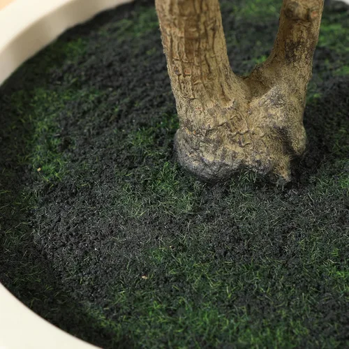 Miniatura 6 de LOMANTO Olivos artificiales, olivos artificiales de 5 pies de alto para interiores, árbol de seda de olivo sintético, plantas de olivo grandes