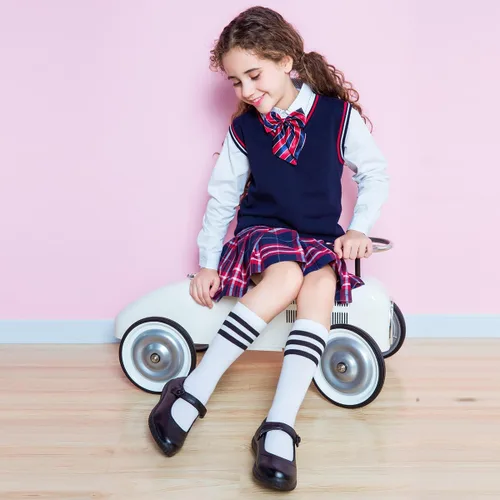 Miniatura 7 de JABASIC Zapatos de uniforme escolar Mary Jane para niña