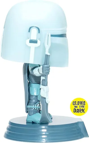 Miniatura 4 de Holograma Mandaloriano POP (Star Wars) Funko brilla en la oscuridad exclusivo