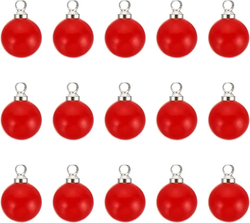 Miniatura 21 de PATIKIL 150 cuentas de perlas de perlas de imitación de perlas colgantes de bricolaje para hacer joyas, pulseras, aretes, collar