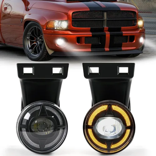Miniatura 52 de Boxlight Luces antiniebla LED compatibles con Dodge Charger 2015-2020, conjunto de lámparas antiniebla con interruptor y arnés de cableado CARGADOR