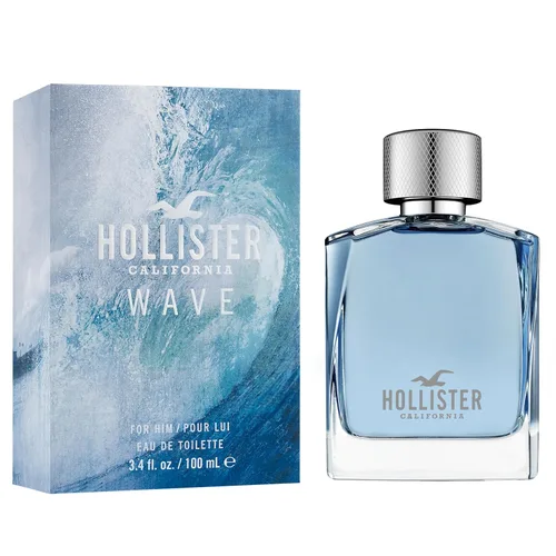 Miniatura 2 de Hollister Wave Men Eau De Toilette, 100 ml, Multi, 3.4 onzas