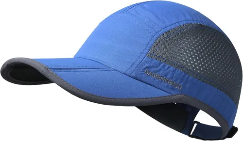 Miniatura 20 de GADIEMKENSD Sombrero plegable para hombre de ala larga con protección solar UPF 50+ Plegable Gris Claro