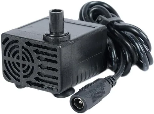 Ultra silencioso mini sin escobillas para bomba de agua 9-12V 4-5W 500L/H Lift 59.1-78.7 in Fuente sumergible acuario Circulación Mini pequeña bomba