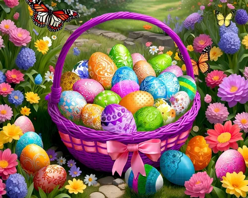 Miniatura 9 de Springbok Basket Full of Spring - Rompecabezas de 500 piezas para adultos y familia, huevos de Pascua y pollitos, piezas de corte único, fabricado