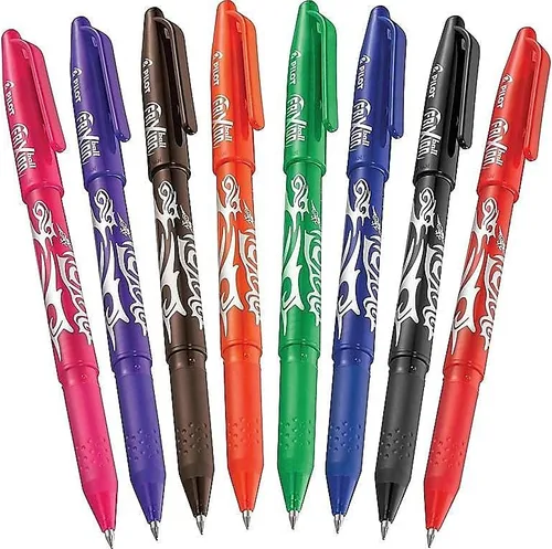 Miniatura 2 de PILOT FriXion Ball - Bolígrafos de tinta de gel borrables y recargables, punta fina, tintas en colores surtidos, paquete de 8 unidades (31569)