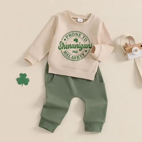 Miniatura 98 de Adobabirl Conjunto de sudadera y pantalones de Halloween para bebé, sudadera y pantalones con parche de calabaza para Halloween, otoño, ropa de bebé