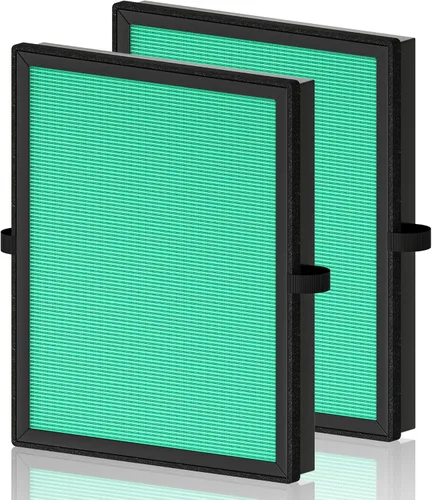 Miniatura 12 de MK04 Filtro de aire de repuesto para purificador de aire Aroeve MK04 MG04JH, filtro H13 True HEPA de 4 en 1 de carbón activado de alta eficiencia
