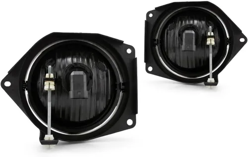 Miniatura 2 de KarParts360 Para 2006 2007 2008 2009 2010 Hummer H3 luz antiniebla par lado conductor y pasajero w/bombillas para HU2592101 HU2593101 Lado