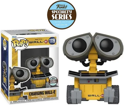 Miniatura 2 de Funko Charging Wall-E Specialty Series Pop Protector Bundle – Disney Charging Wall-E Specialty Series Pop Figurine 3.75 pulgadas con funda