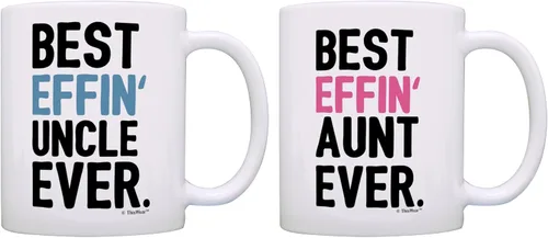Miniatura 11 de Regalos para tía para mujer, regalo divertido para tía de la mejor tía Effin, regalo para tía, regalo para tía, taza de café, taza de café