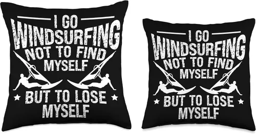 Miniatura 3 de Windsurfing Surfing Board Water Sports Throw Pillow