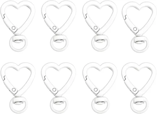 Miniatura 2 de GBSTORE 10 piezas de cierres giratorios de langosta accesorios de hardware de hebilla giratoria para perro, resorte de metal, cierres de gancho