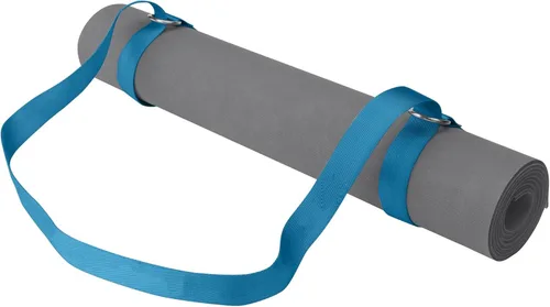 Miniatura 3 de Gaiam Easy-Cinch para colchoneta de yoga - Correa resistente para transportar la colchoneta de yoga con anillos en D de metal para un ajuste seguro