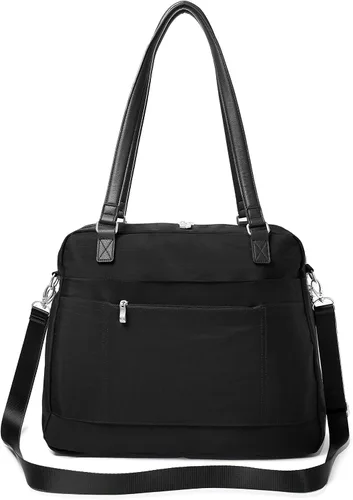 Miniatura 12 de Baggallini Overnight Expandable Laptop Tote with RFID Phone Wristlet