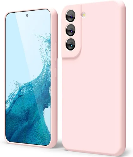 Miniatura 56 de oakxco Funda para teléfono Samsung Galaxy S21 Ultra con agarre de silicona líquida, bonita funda delgada y delgada de goma suave de TPU lisa
