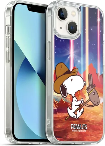 Miniatura 94 de Head Case Designs Funda de gel con licencia oficial de Peanuts Nebula Cactus Needles Snoopy Space Cowboy [protección de grado militar] compatible