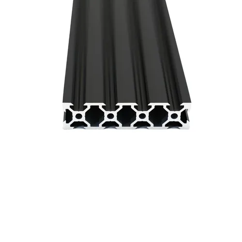 Miniatura 3 de Iverntech Perfil de extrusión de aluminio 2080 con ranura en V de 11.811 in, 11.81 pulgadas, perfil de aluminio anodizado estándar europeo negro