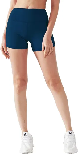Miniatura 5 de CADMUS Pantalones cortos de yoga de cintura alta para mujer, con bolsillos laterales de elastano