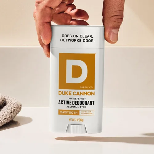 Miniatura 7 de Duke Cannon - Desodorante sin aluminio para hombres, Air Defense, 3 oz, de larga duración, deslizamiento transparente, fórmula calmante