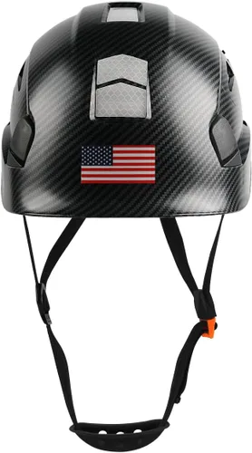Miniatura 6 de GREEN DEVIL Casco de Seguridad Casco Duro Ajustable Ligero Ventilado ABS Casco de Trabajo Suspensión de 6 Puntos Aprobado ANSI Z89.1 Ideal