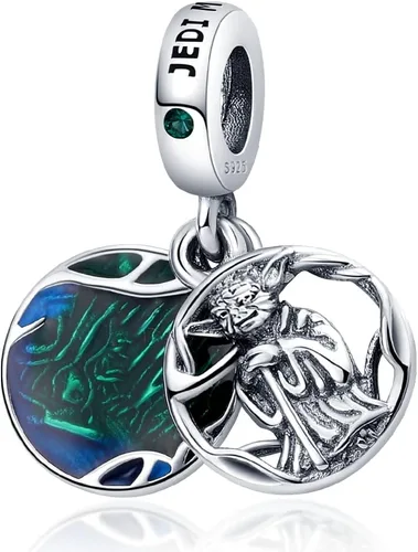 Miniatura 6 de LIGHTDOG Dijes de plata de ley 925 para pulseras Pandora, collar con colgante de circonita 5A, cuentas de joyería de regalo para el día de la madre