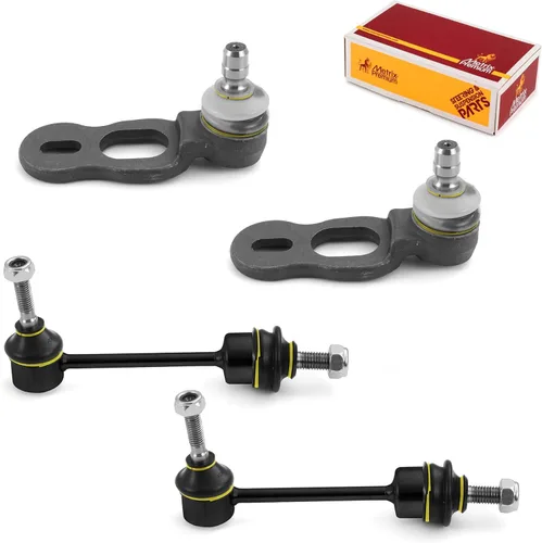 Miniatura 258 de Metrix Premium Chassis Parts - Juego de 4 piezas de articulación de rótula superior y barra estabilizadora delantera para Ford Ranger RWD 1998-2011