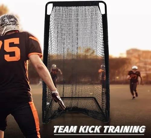 Miniatura 5 de Football Kicking Cage Net - Heavy Duty Portable Training Net with Steel Frame for Backyard Indoor Outdoor Field Goal Training & Punting Passing