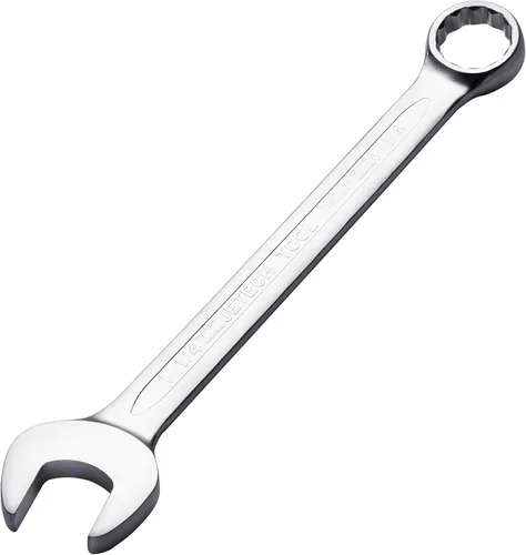 Miniatura 14 de Jetech Llave combinada de 1 pulgada - Llave ajustable de grado industrial con diseño de 12 puntas, desviación de 15 grados, fabricada con acero