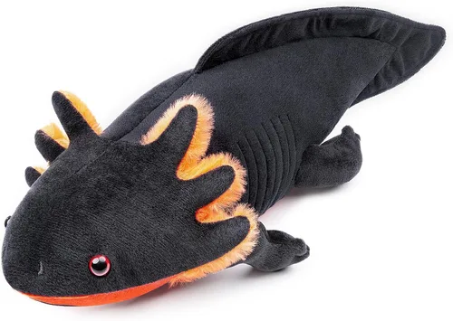 Miniatura 9 de Tiny Heart Peluche de Axolotl, animal de peluche, bonito juguete de peluche realista con ambistoma, regalos para niños, 18 pulgadas de largo