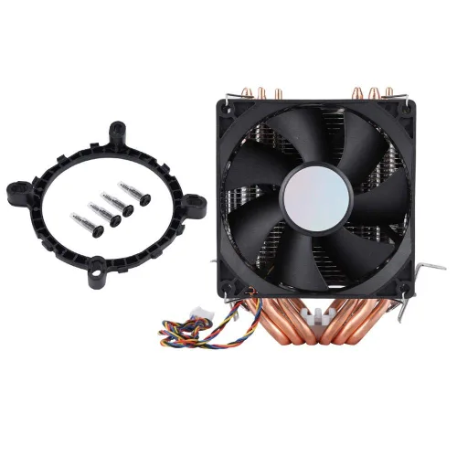 Enfriador silencioso de CPU 800-2200 revoluciones/minuto CPU Cooler 6 Heatpipe disipación de calor adecuado para AMD, Intel 775, 1150, 1151, 1155,