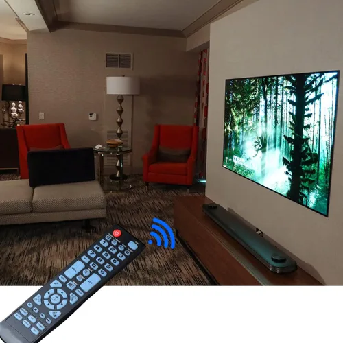 Miniatura 6 de Mando a distancia de repuesto apto para todos los elementos TV serie 100 E1AC19N E1AA24N E1AA24N-G ELEFT2416 E1AA32N E4AA43N E4AA50N E4AA55N E4AA65N