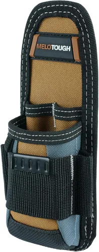 MELOTOUGH Pequeña bolsa de herramientas eléctrica con clip en bolsa de herramientas, bolsa de cinturón de herramientas con funda para cinturón, mini