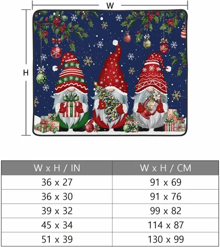 Miniatura 44 de Cubierta magnética azul para chimenea, detiene la pérdida de calor, pantalla de chimenea para interiores, bolas de gnomos de Navidad, árbol de copo