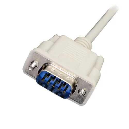 Miniatura 3 de Cable serie de datos RS232 DB9 de 9 pines, macho a hembra DB9 recto Cable de extensión YOUCHENG para computadoras, impresoras, escáneres de 4.5 pies