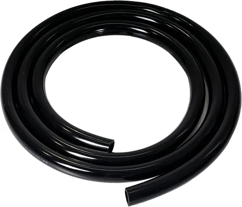 Feelers Tubo de vinilo de PVC negro de 1 pulgada de diámetro interior x 1-1/4 pulgadas de diámetro exterior para tanque de peces acuario, línea de