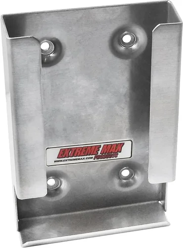 Miniatura 7 de Extreme Max 5001.6148 Dispensador de bujías de aluminio de montaje en pared para remolque de carreras cerrado, tienda, garaje, almacenamiento - negro