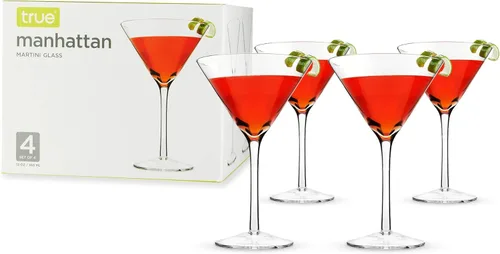 Miniatura 11 de True Snifter, conjunto de 4 juegos de vidrio de licor, 14 oz / 414 ml