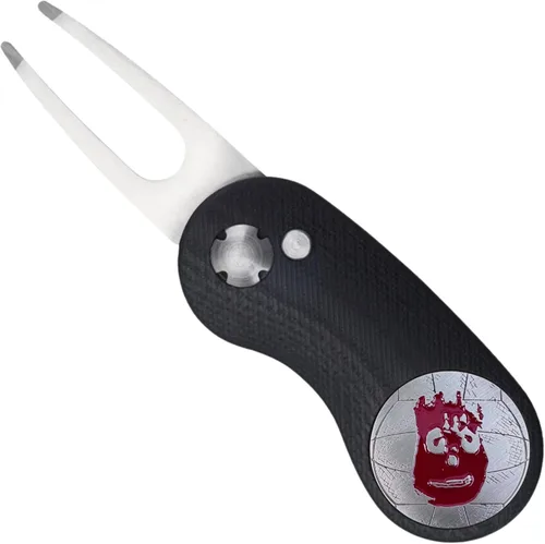 Miniatura 3 de Full Metal Markers Wilson - Marcador magnético único de metal para pelotas de golf con clip para sombrero para hombres y mujeres 2 marcadores
