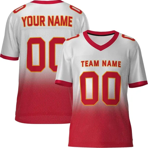 Camiseta de fútbol personalizada cosidaletras impresas con números, camisetas deportivas personalizadas para hombresmujeresjóvenespreescolares
