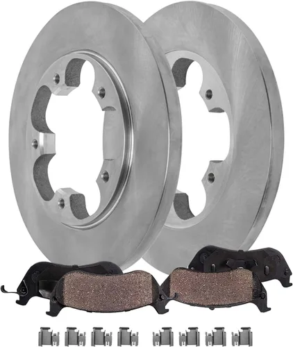 Miniatura 26 de Detroit Axle - Zapatas de freno traseras para Chevrolet Cobalt Cavalier HHR Malibu Pontiac G4 G5 Pursuit Sunfire Saturn Ion Reemplazo de zapatas