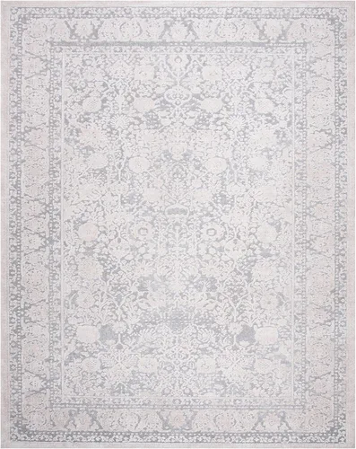 Miniatura 22 de SAFAVIEH Alfombra de área de 8 x 10 pies - Colección Reflection - Grande - Beige y crema, no desprende pelusa y es fácil de limpiar, ideal para sala