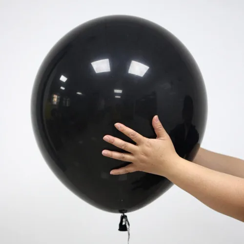 Miniatura 4 de 10 globos metálicos cromados de látex gruesos y brillantes de 18 pulgadas para cumpleaños, boda, compromiso, aniversario, graduación, baby shower