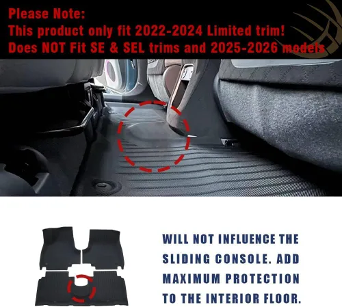 Miniatura 2 de BestEvMod Alfombrillas para Ioniq5 para todo tipo de clima, XPE, antialtas temperaturas, primera y segunda fila, compatibles con Hyundai Ioniq 5