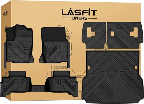 Miniatura 57 de LASFIT Alfombrillas de piso para Toyota Tacoma 2008-2011 Cabina de Acceso Transmisión Automática, Forro de Piso de Ajuste Personalizado para Todo