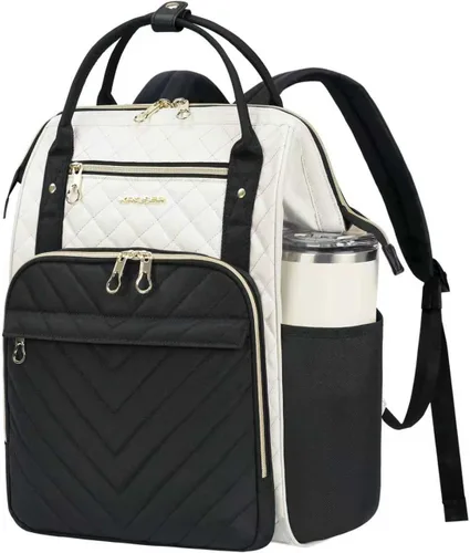 Miniatura 10 de KROSER Mochila para Laptop de 17" Elegante Mochila Repelente al Agua Mochila Casual Universitaria de Día con Puerto USB Bolsa de Trabajo de Viaje