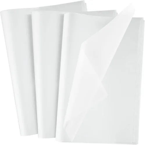 Miniatura 11 de NEBURORA 100 Hojas de Papel de Seda Negro para Bolsa de Regalo de 20 x 14 Pulgadas Papel de Seda de Envoltura a Granel Papel de Arte Decorativo